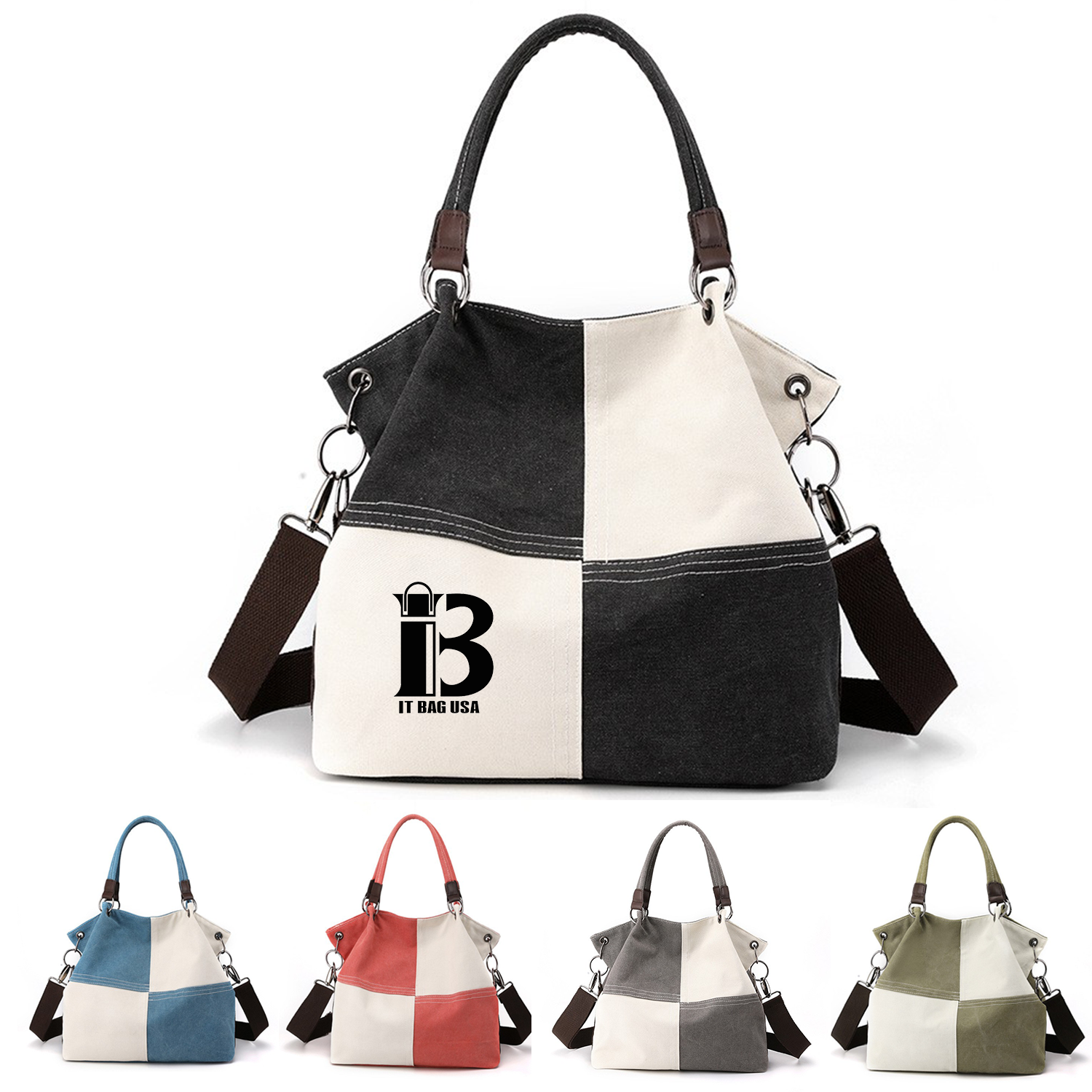 Small Canvas Shoulder Crossbody Bags