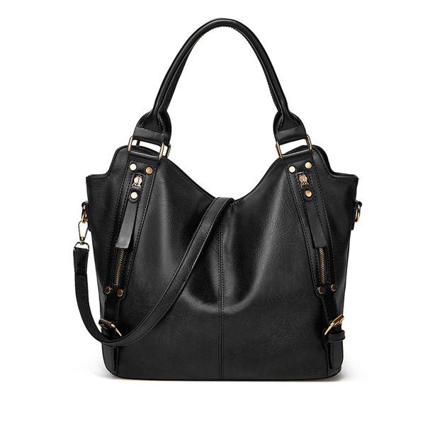 PU Leather Large Purse Tote Bag for Women