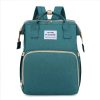 Portable Folding Crib Mommy Bag Backpack