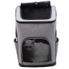 Oxford cloth large capacity shoulder breathable pet backpack