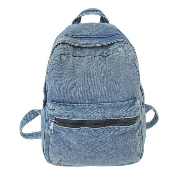 Denim backpack