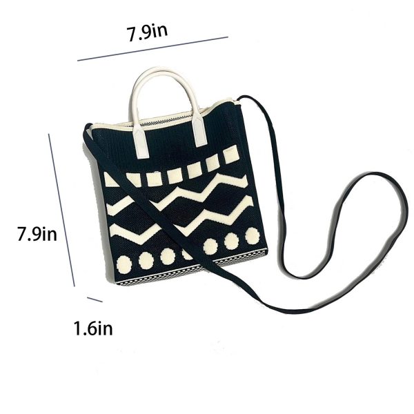 Knitted Crossbody Bag Can Tote Trend Customized For Women