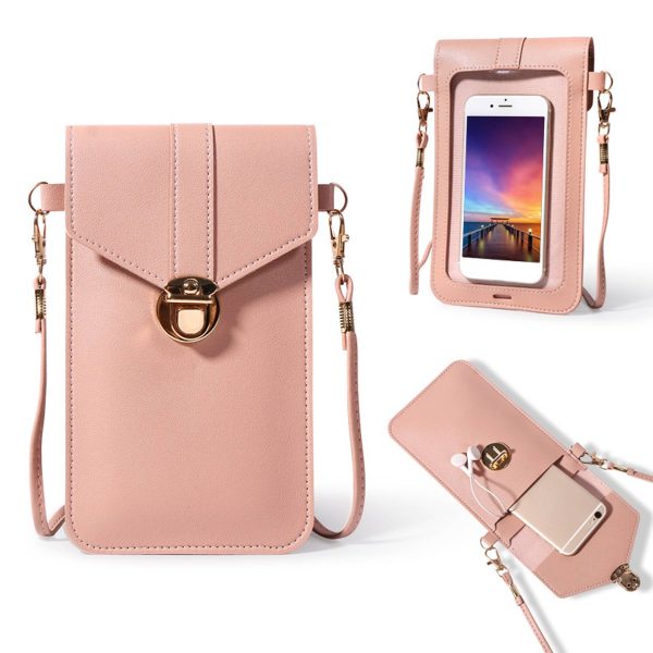 Mini Crossbody Shoulder Touchable Screen Phone Bag