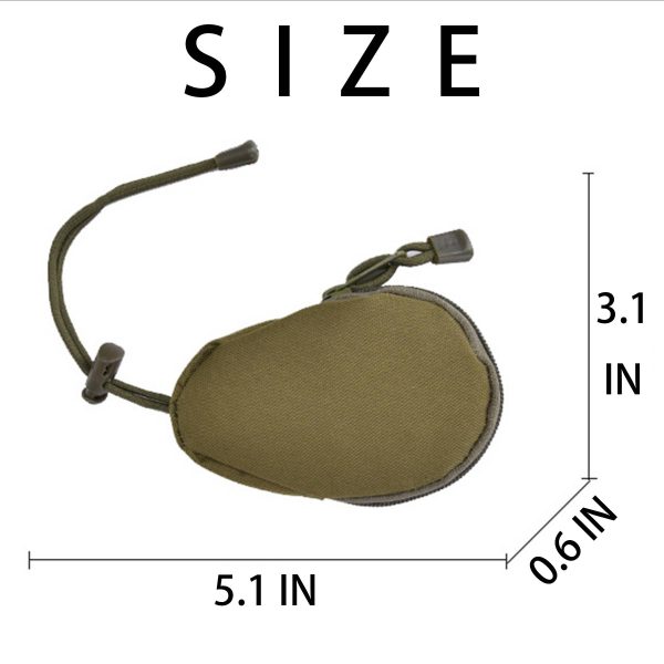 Oxford Large capacity car home key chain storage bag
