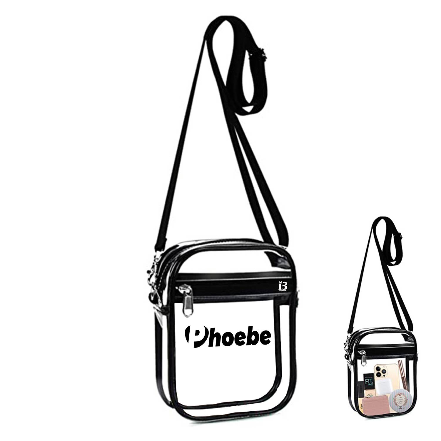 Clear Messenger Bag For Work & Business Travel