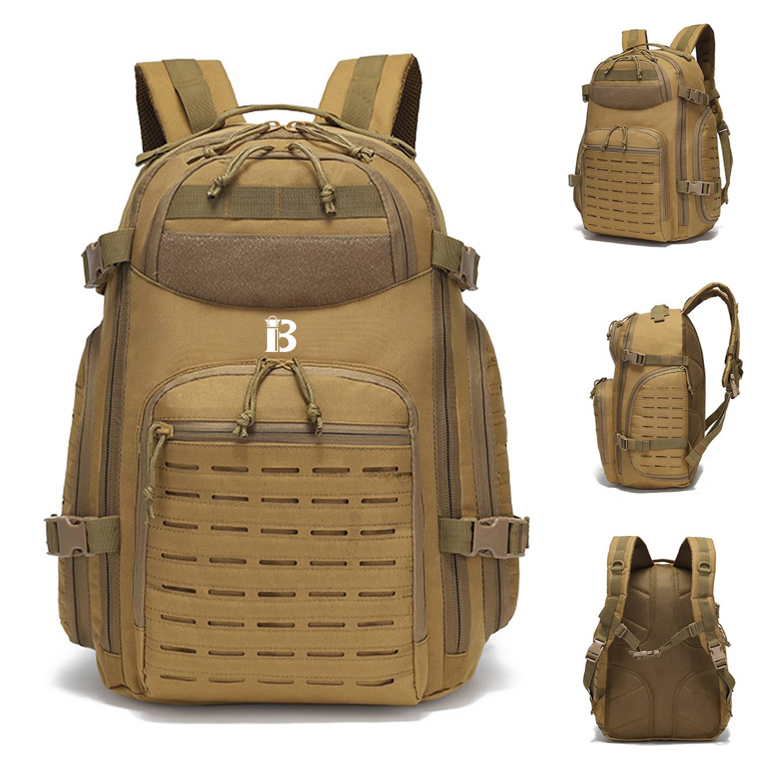 Mountaineering Hiking Backpack Waterproof Multifunction