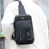 Mens Fashionable Nylon Crossbody Sling Bag