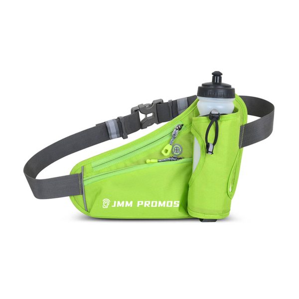 Oxford Fanny Pack Waist Bag with Water Bottle Holder