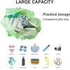 Transparent Portable Travel Duffel Bag