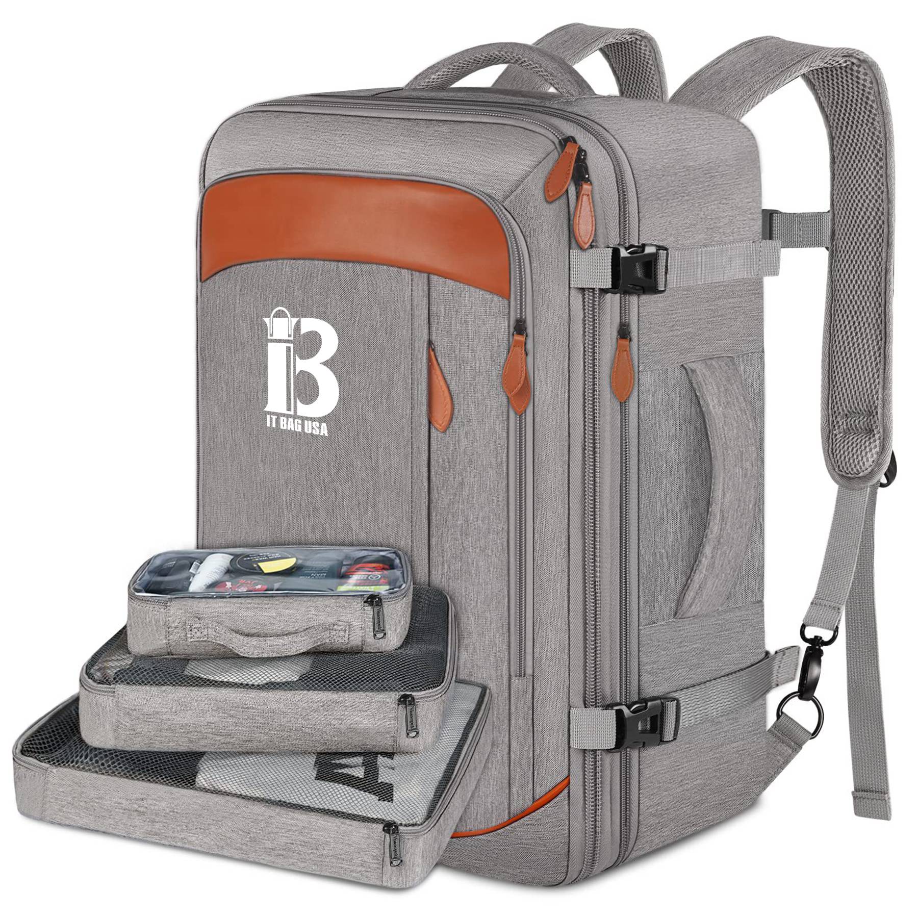 Polyester Carry on Travel Approved Expandable Duffel Bag