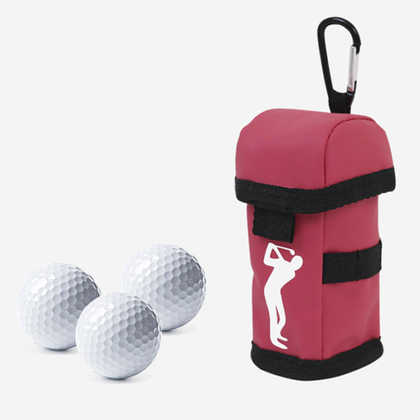 Portable Belt Clip Golf Ball Pouch