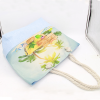 The PU Simple Single-Shoulder Canvas Beach Bag