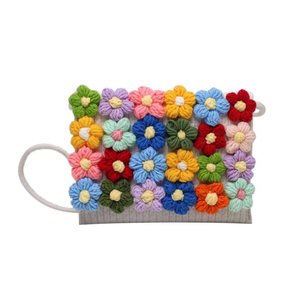 Daisy Handwoven Crossbody Handbag