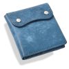 Genuine leather multi card short handbag