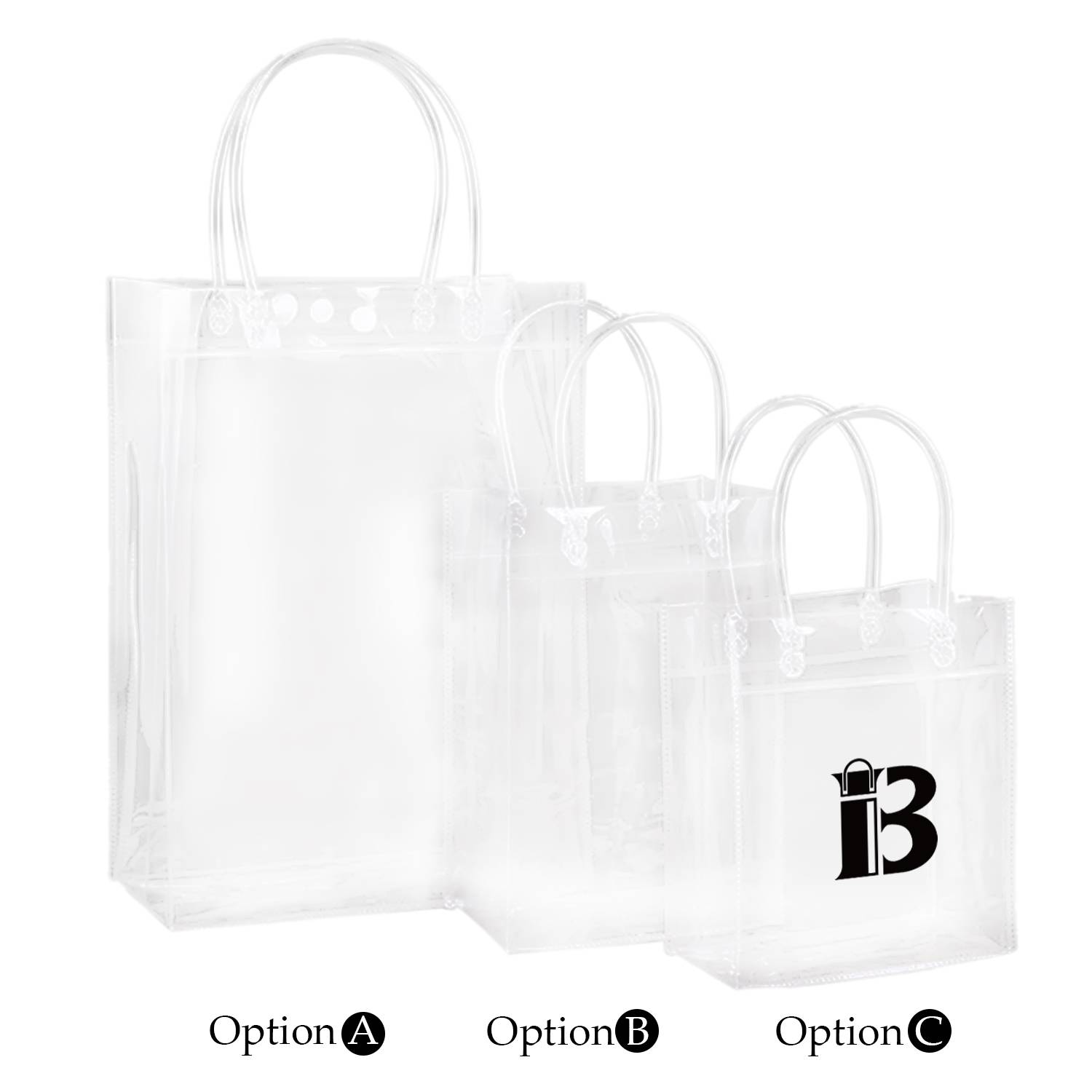Custom Clear Transparent Gift Bag