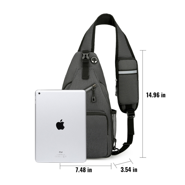 Waterproof Sling Crossbody Chest Bag Travel Hiking Backpack