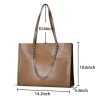 PU Leather Fashion Hobo Shoulder Tote Bags for Women