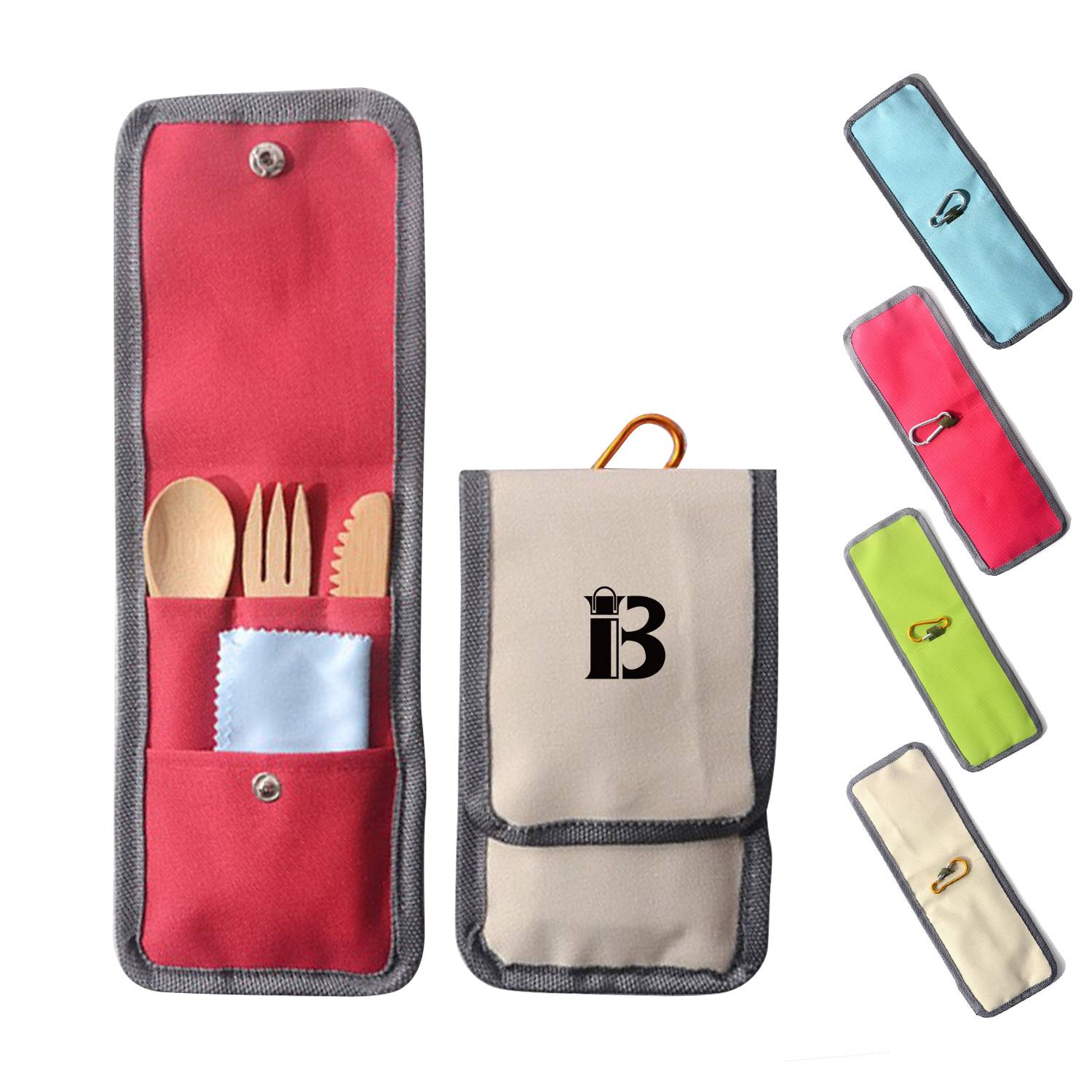 outdoor camping cutlery storage bag