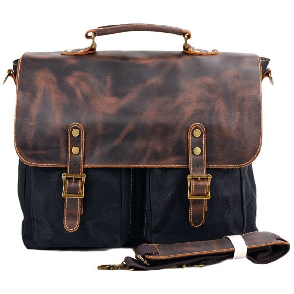Genuine Leather multicolor Messenger Bag