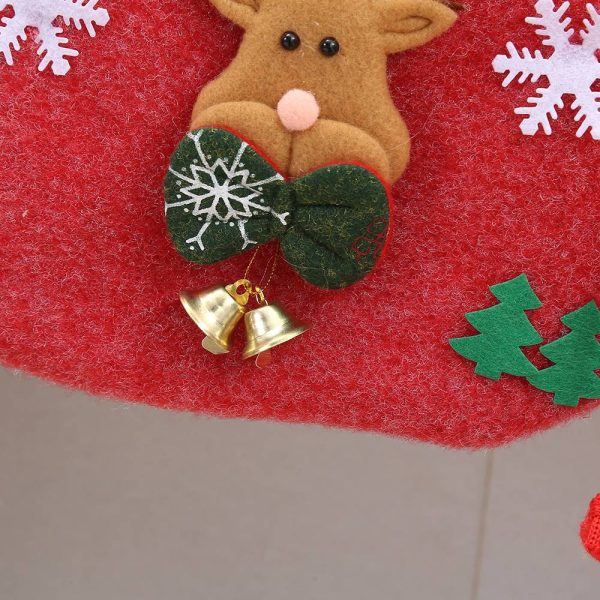 Velvet Christmas Candy Bag
