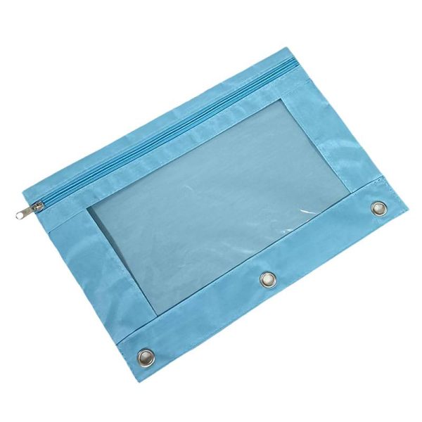 3-Ring Binder Pencil Pouch With Zipper
