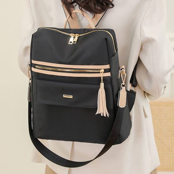 Women's Oxford Cloth Dual-use Casual Backpack