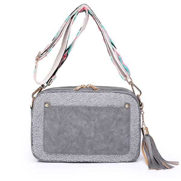One-shouldered crossbody bag for women