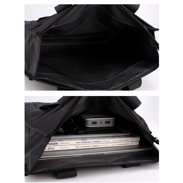 Oxford Water Resistant Messenger Handbag