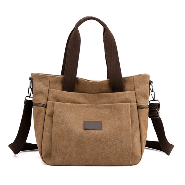 Crossbody Bag with Pockets and Shoulder Strap