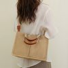 Ladies' Business Commuter Crossbody Canvas Tote Bag