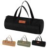 Outdoor canvas Camping Accessory Storage Cylinder Bag