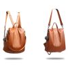 PU leather /Nylon Waterproof Women Backpack