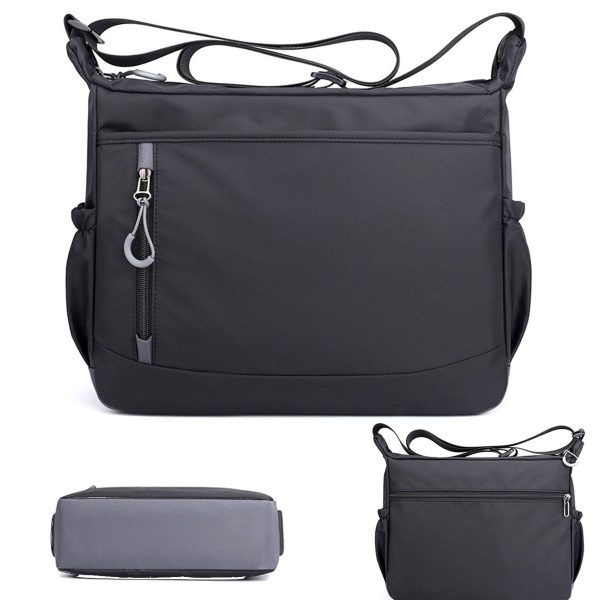 Nylon Multicolor High Capacity Crossbody Bag