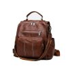 PU Convertible Waterproof Backpack for woman