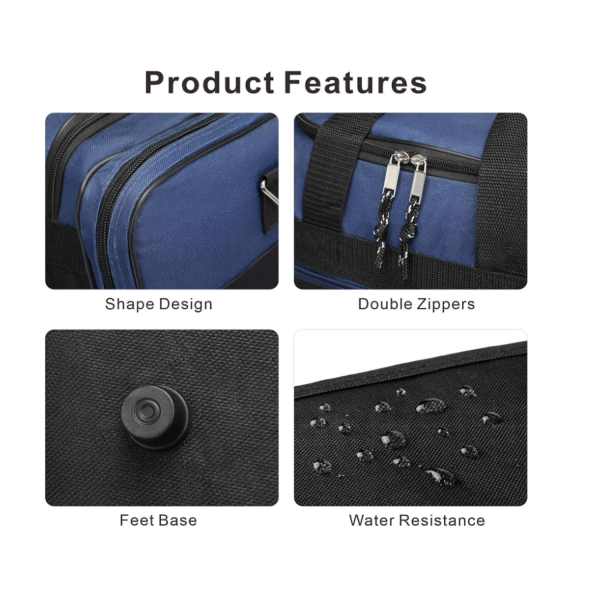 16" Travel Carry On Weekender Gym Duffel Bag