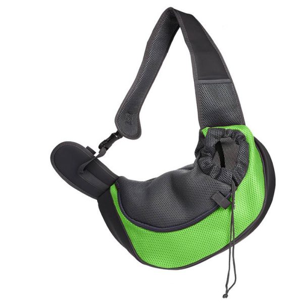 Portable crossbody shoulder breathable mesh outdoor bag