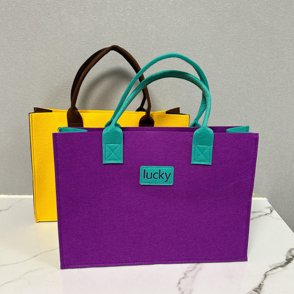 Felt Shopping Tote Bag