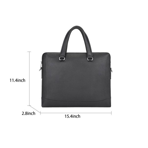 Leather Waterproof Messenger Bags for man