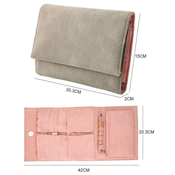 Jewelry Organizer resembling leather bag