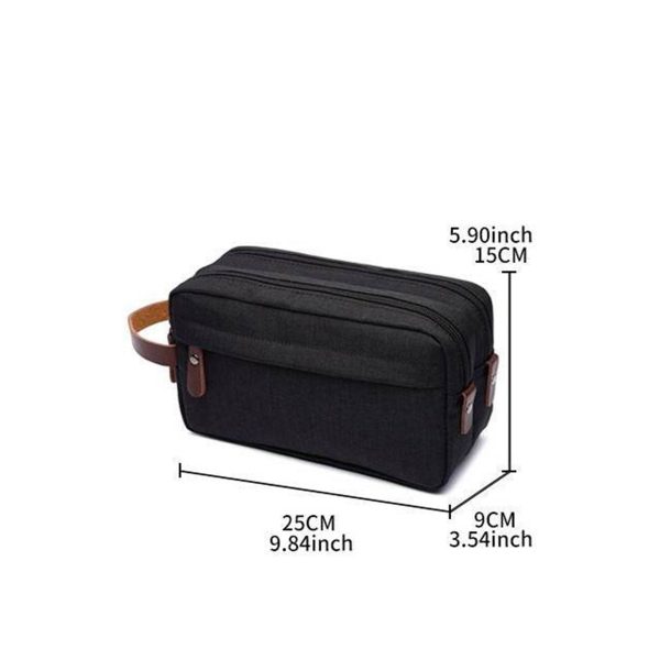 Polyester Waterproof Cosmetic Toiletry Bag