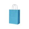 Reusable hand-held kraft paper bag