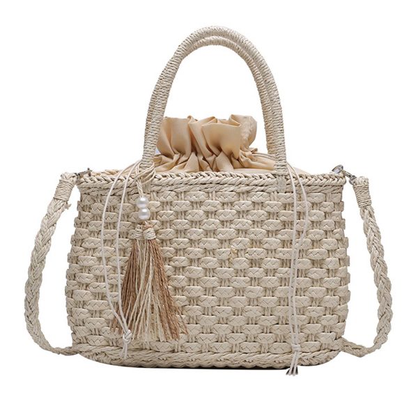 Jute Vintage hand-woven cross-body bag handbag