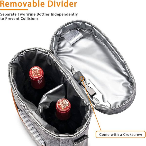 Oxford Outdoor portable waterproof wine insulation bag