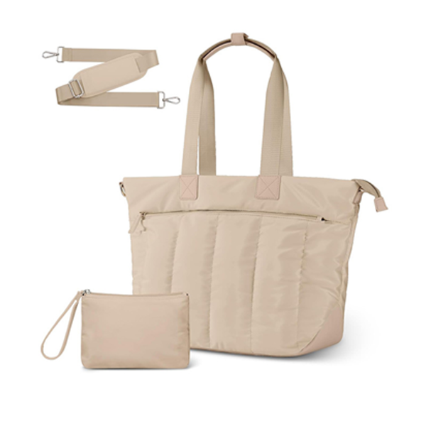 15.6-inch Zipper Tote bag with Laptop Compartment for Women