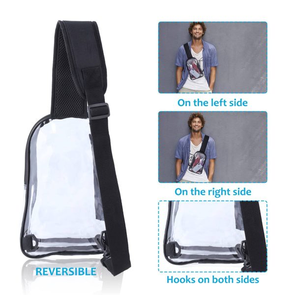 Clear Crossbody Fanny Pack Chest Bag