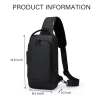 Waterproof Daypack Casual Cross-body Shoulder Bag