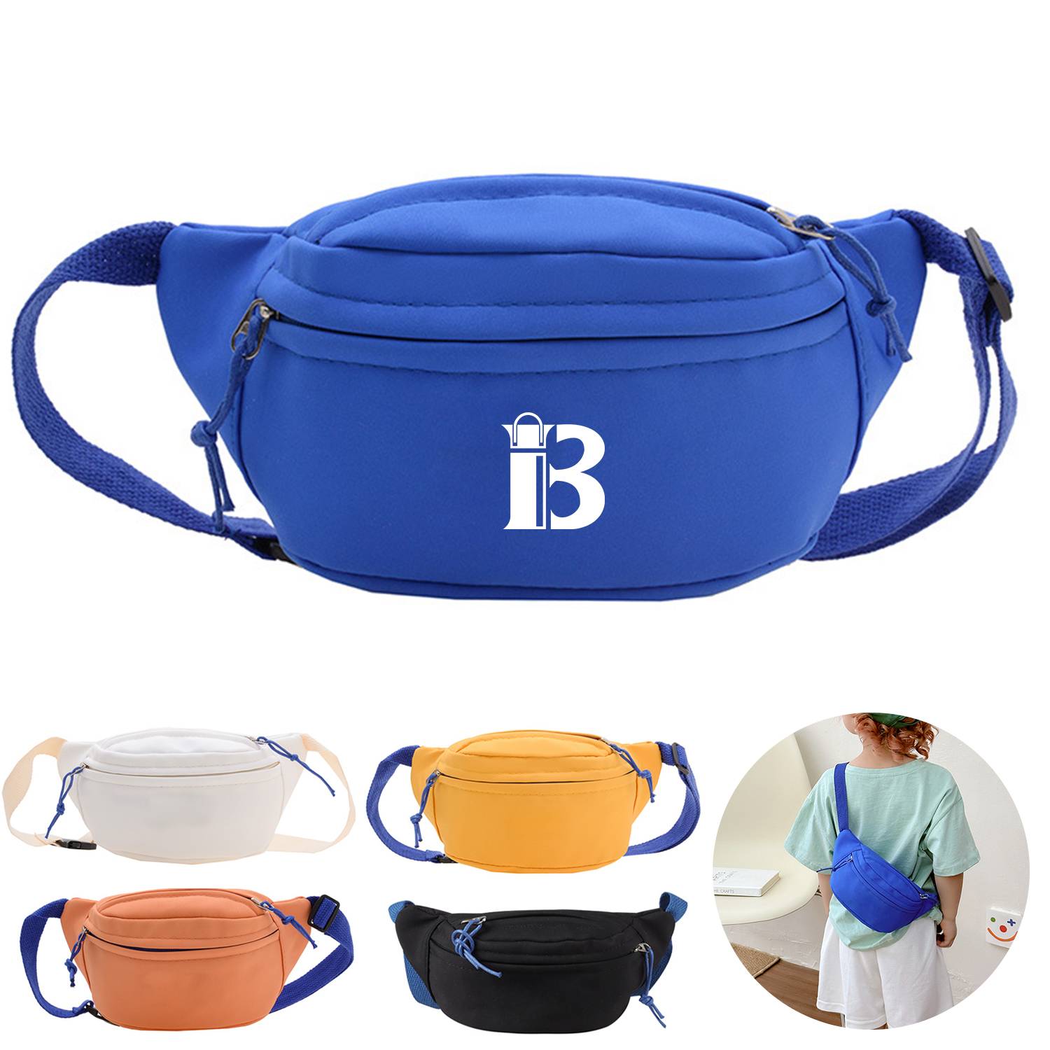 Nylon Kids Fanny Waist Pack Boys Belt bag