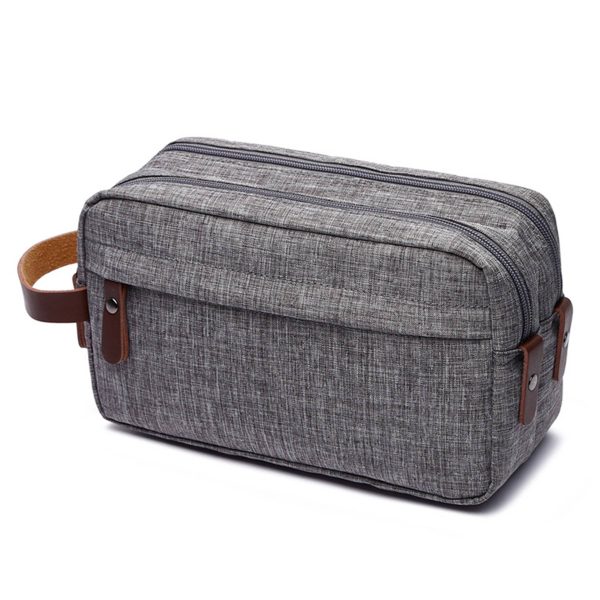 Polyester Waterproof Cosmetic Toiletry Bag