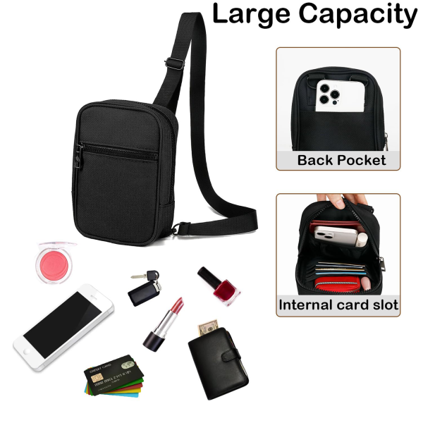 Fanny Packs Multi Position Waist Bag