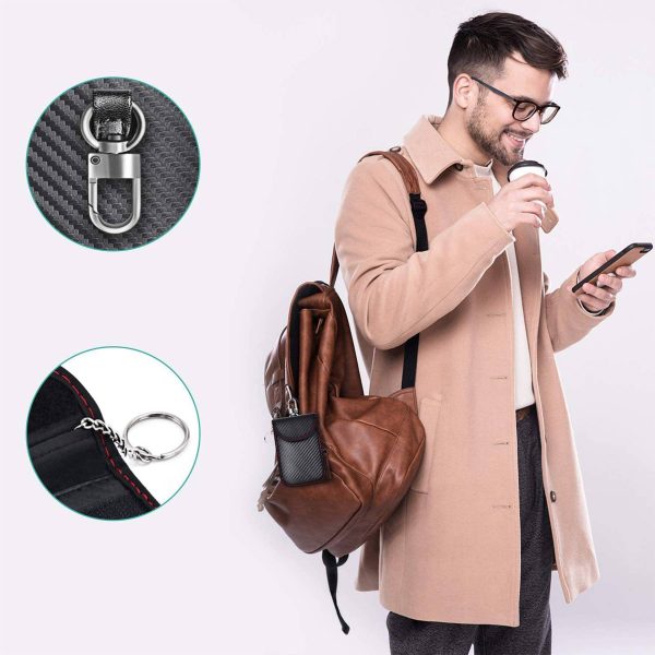 Polyester Anti-magnetic anti-theft car key pouch